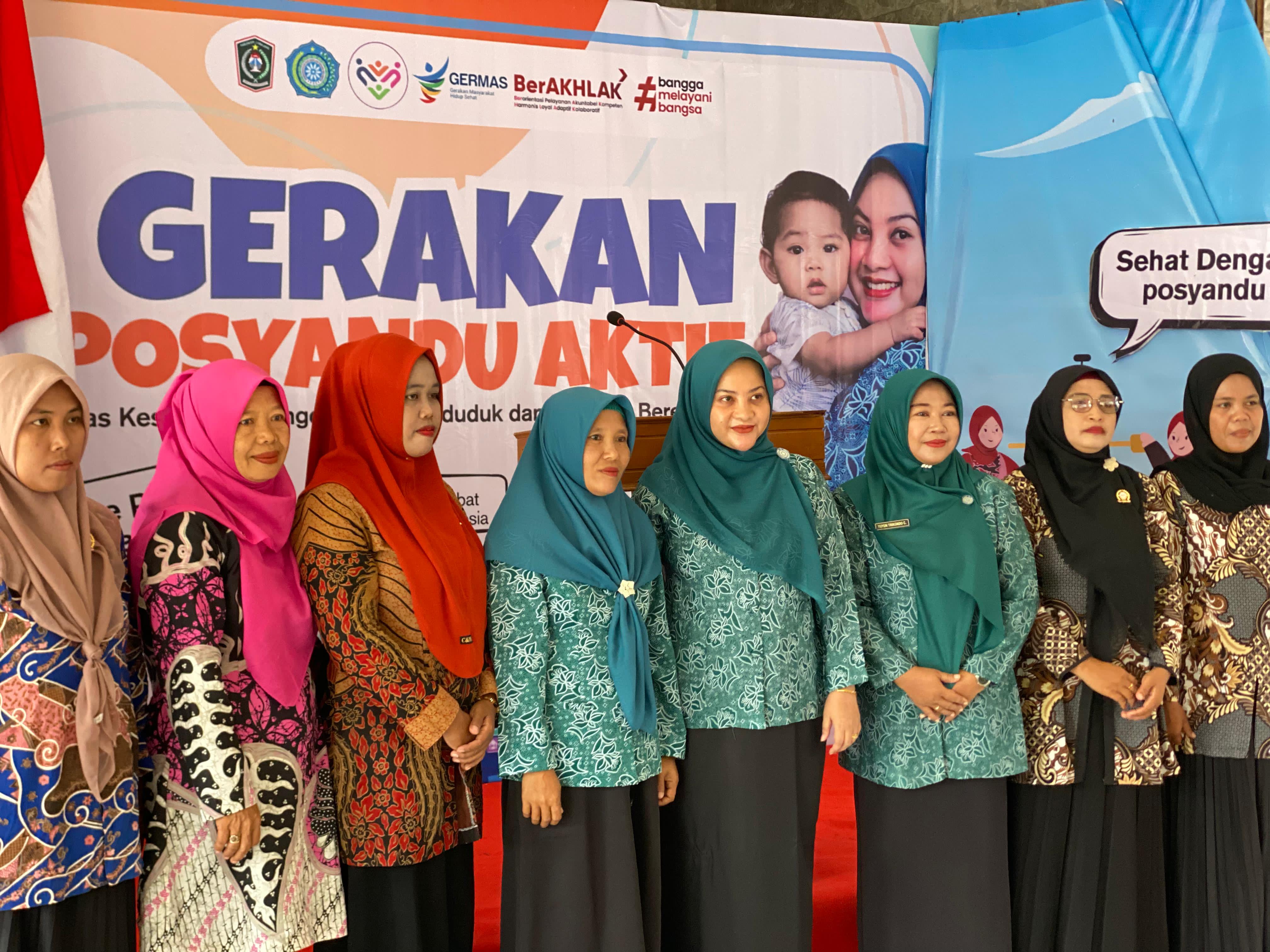 180 Sasaran Padati Gerakan Posyandu Aktif Sememu